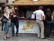 Termální lázně - Maďarsko - Tokaj - Tokajské slavnosti, u stánků můžete ochutnat množství různých druhů a odrůd vín