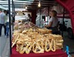 Termální lázně - Maďarsko - Tokaj - vinobraní, stánky s pamlsky jsou všude