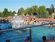 Nyiregyháza-Sóstófurdo, venkovní část s vířivkami a tryskami