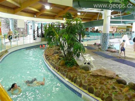 Rakousko - Tyrolsko - Aqua Dome, rychlá voda