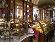 Termální lázně - Maďarsko - Budapešť - interiér cukrárny Gerbeaud, zal. 1858, nejlepší cukrárny ve městě
