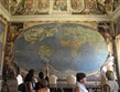 Termální lázně - Itálie - Lazio - Caprarola, Palazzo Farnese, Sala del Mappamondo, Raffaellino da Reggio