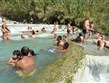 Termální lázně - Itálie - Lazio - přírodní  termální prameny Saturnia, jedinečný zážitek