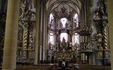Badhofgastein - Rakousko - Bad Hofgastein, kostel P.Marie, barokní oltář od J.A.Eisla a P.Modlhammera