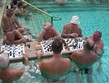 Termální lázně - Maďarsko, šachisté v bazénu