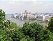 Termální lázně - Maďarsko, Budapešť, Dunaj a parlament z hradu