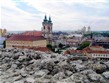 Termální lázně - Maďarsko - Eger - centrum města s katedrálou, pohled z hradu