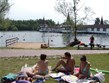 Maďarsko - termální lázně Hévíz - v létě je teplota vody 35-36°C, v zimě neklesne ani v největších mrazech pod 26°C