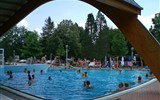 lázně Sárvár - Maďarsko - Zadunají - Sarvár, termální lázně, venkovní bazény