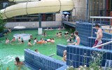 lázně Györ - Maďarsko - Zadunají - termální lázně v Gyoru, vnitřní bazény