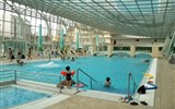lázně Baden - Rakousko - Baden, Römertherme, největší skleněná střecha v Evropě