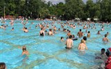 lázně Harkány - Maďarsko - Harkány - termální lázně, venkovní bazén